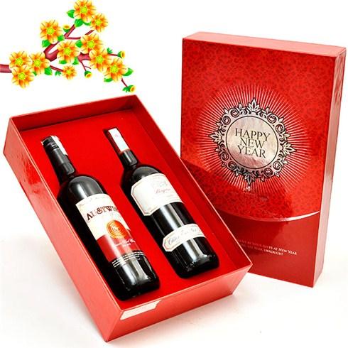Rượu vang là món quà rất phù hợp để biếu tặng trong dịp tết 